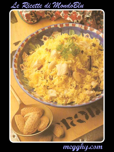 Pilaf di Pollo allo Zafferano