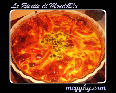 Quiche con salmone affumicato