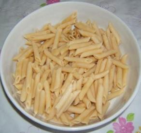 Penne, speck e mascarpone