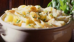 Stoccafisso al verde e noci