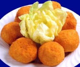 Arancini di riso e manzo