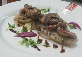 Fegato grasso all'aceto balsamico