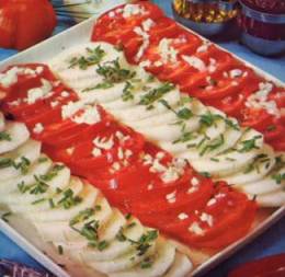 Insalata di pomodori e ricotta