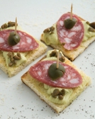 Bruschetta al salame