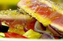 Tagliata di tonno alla rucola