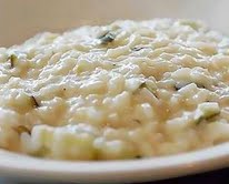 Risotto con asparagi e scampi