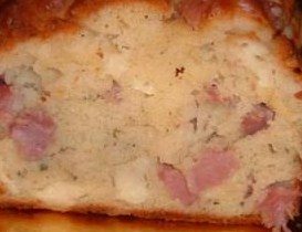 Plum-cake salato