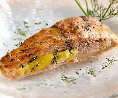 Salmone farcito