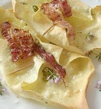 Quadrotti fritti di provolone 