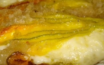 Nuvole di fiori di zucca