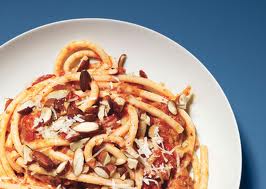 Perciatelli all'abruzzese