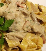 Pappardelle con tartufo