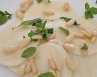 Corzetti con la bottarga