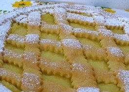 Crostata fresca con crema