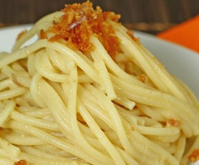 Spaghetti con la bottarga