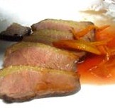 Insalata di petti d'anatra e zola