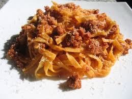 Fettuccine al ragù di verdure