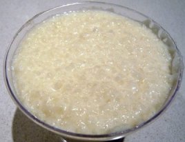 Crema di riso senza glutine