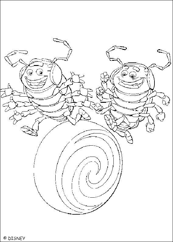 Disegno 5 A bugs life