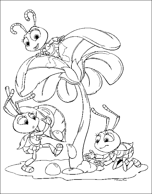 Disegno 7 A bugs life