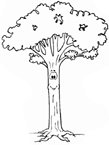 Disegno 25 Alberi