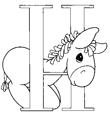 Disegno 18 Alfabeto animali