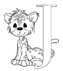 Disegno 12 Alfabeto animali