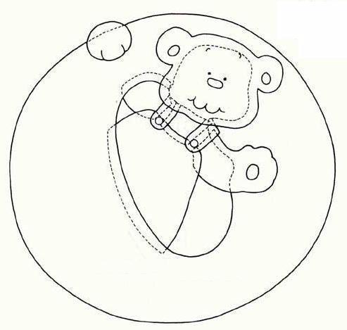 Disegno 15 Alfabeto con orso