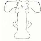 Disegno 20 Alfabeto con orso