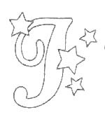 Disegno 10 Alfabeto natalizio