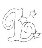 Disegno 12 Alfabeto natalizio