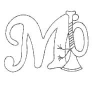 Disegno 13 Alfabeto natalizio