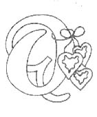 Disegno 17 Alfabeto natalizio