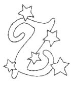 Disegno 26 Alfabeto natalizio