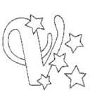 Disegno 22 Alfabeto natalizio