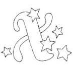 Disegno 24 Alfabeto natalizio