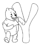 Disegno 25 Alfabeto winnie the pooh