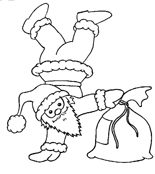 Disegno 14 Babbo natale