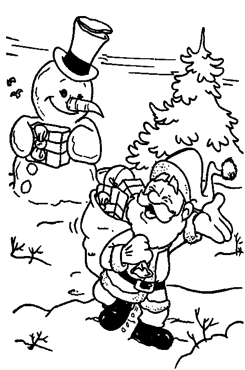 Disegno 23 Babbo natale