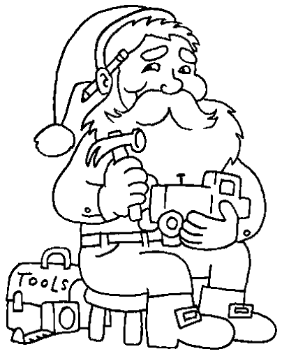 Disegno 25 Babbo natale