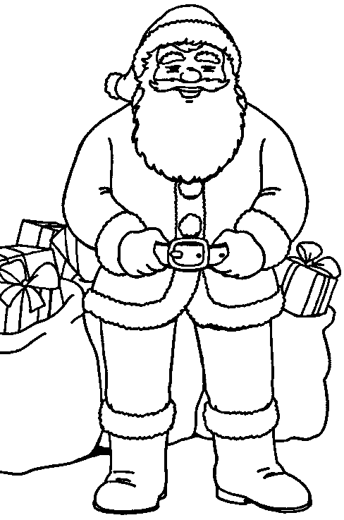 Disegno 37 Babbo natale