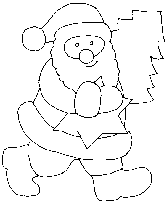 Disegno 41 Babbo natale