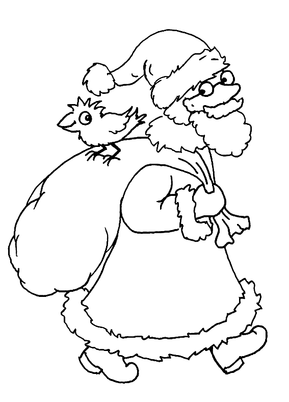 Disegno 61 Babbo natale