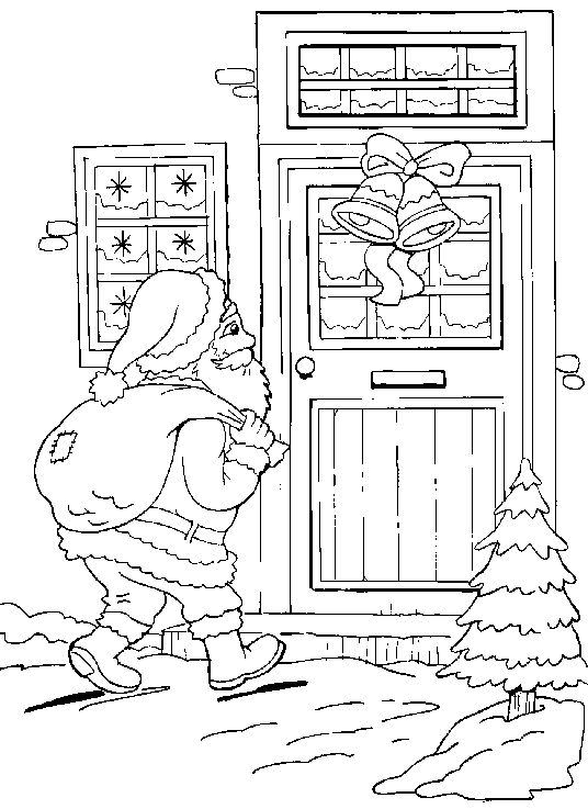 Disegno 65 Babbo natale