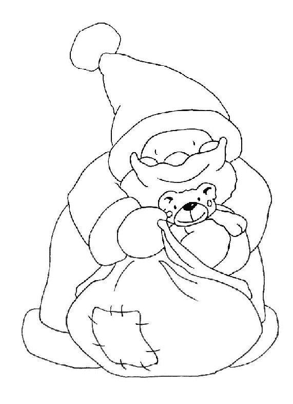 Disegno 67 Babbo natale