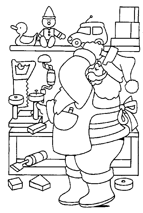 Disegno 82 Babbo natale