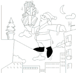 Disegno 45 Babbo natale