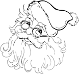 Disegno 54 Babbo natale
