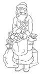 Disegno 62 Babbo natale