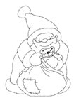 Disegno 67 Babbo natale